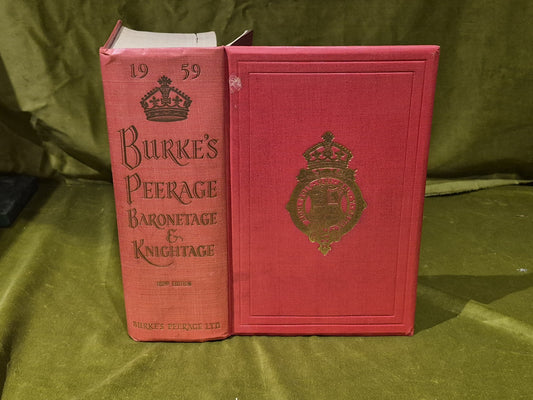 Burke's Peerage, Baronetage and Knightage 102nd edition 19540