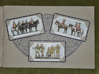 Mitchell's Model Army Cigarette Cards Complete Set of 30 Cards 0