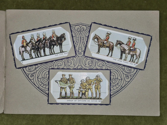 Mitchell's Model Army Cigarette Cards Complete Set of 30 Cards 0
