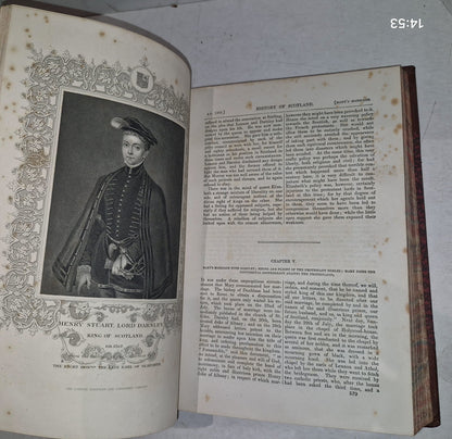 History of Scotland By Thomas Wright Vol I&II London Printing & Publishing Co.14