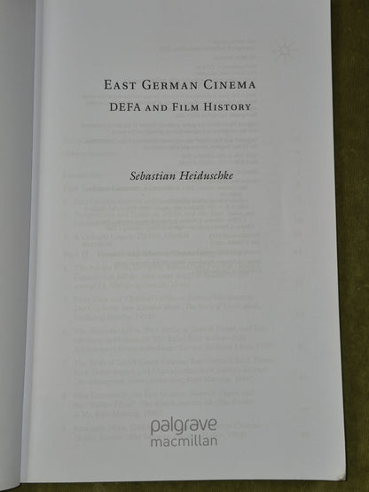 East German Cinema Sebastian Heiduschke 2013  DEFA and Film History3