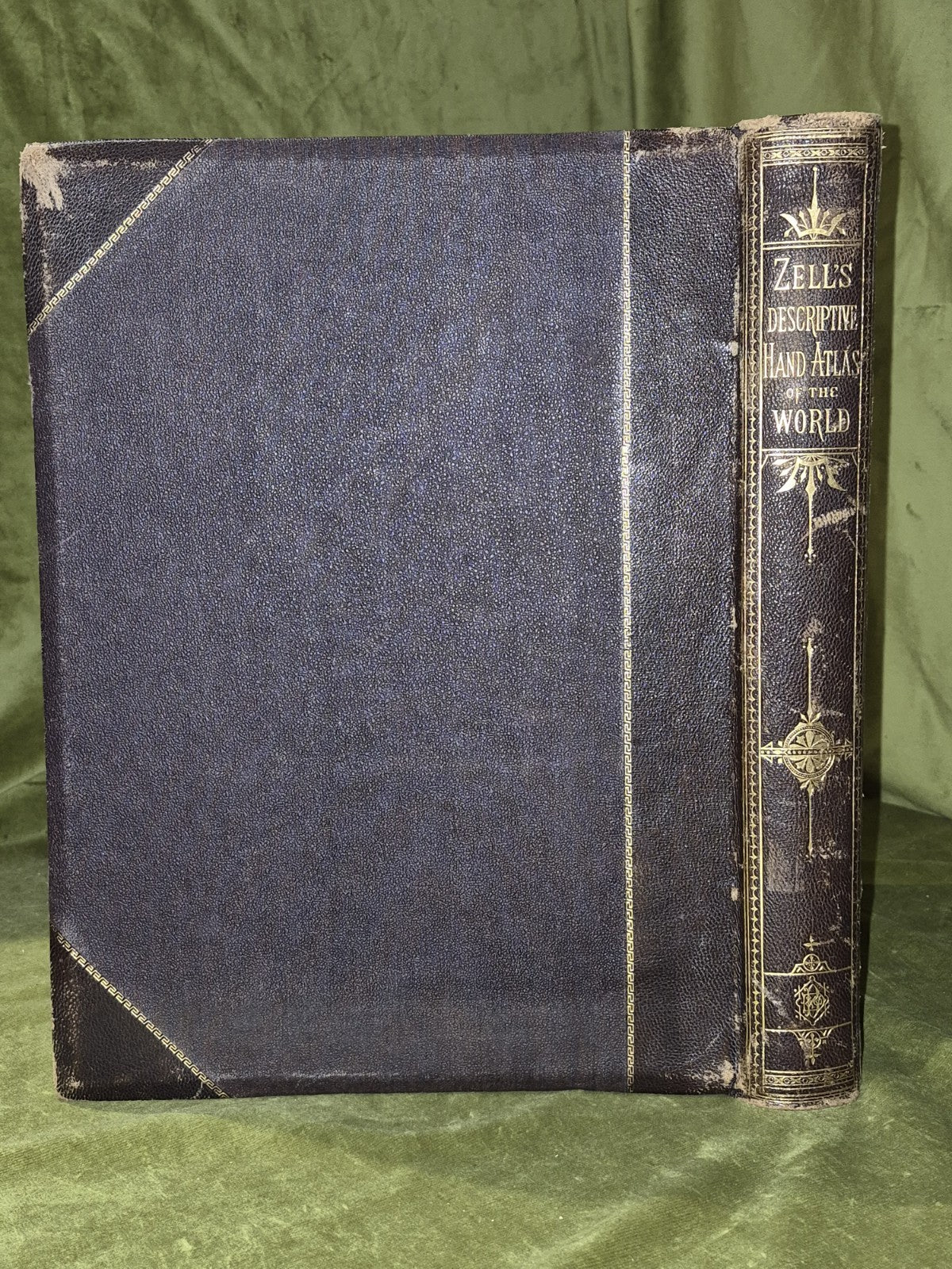 Zell's Descriptive Hand Atlas of The World (1875) John Bartholemew Ellwood Zell2