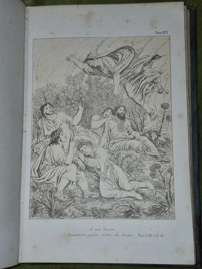 Divina Commedia Dante illustrated by Luigi Ademollo copper plates Devine Comedy9