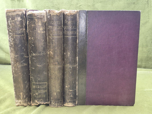 The Scots Musical Museum Burns 1853 William Blackwood William Stenhouse0