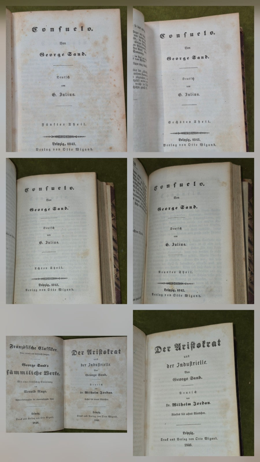 George Sand's Sämtliche Werke 1843 Otto Wigand6