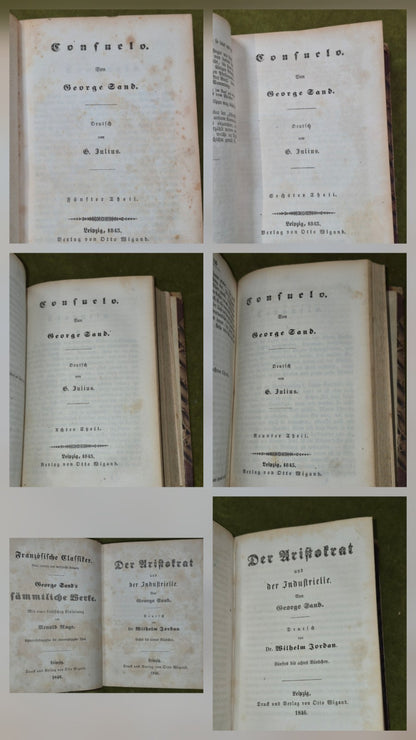 George Sand's Sämtliche Werke 1843 Otto Wigand6