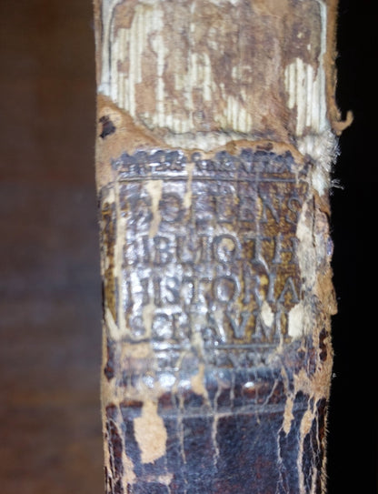 Sammlung  Historie  Schaumburg 1751 German Book, Collection Of 4 In 1 Binding 3