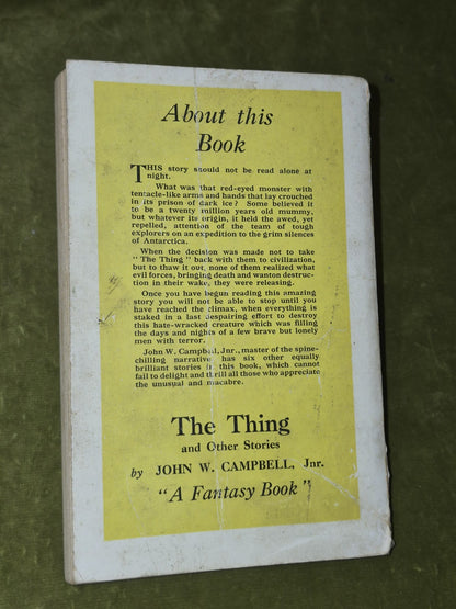 The Thing from Another World - John W Campbell Jnr - Cherry Tree London3