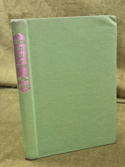 Farenheit 451 True First Edition Science Fiction Book Club4