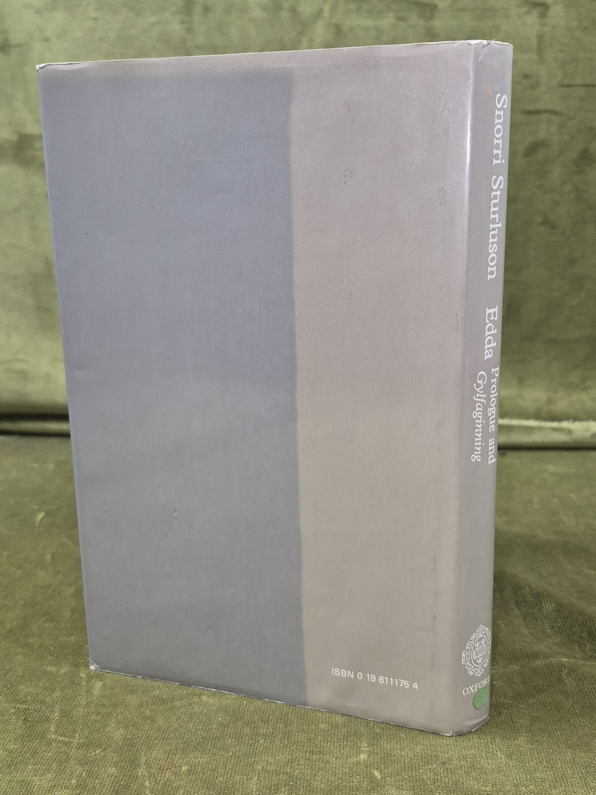Snori Sturluson Edda Clarendon Anthony Faulkes 19821
