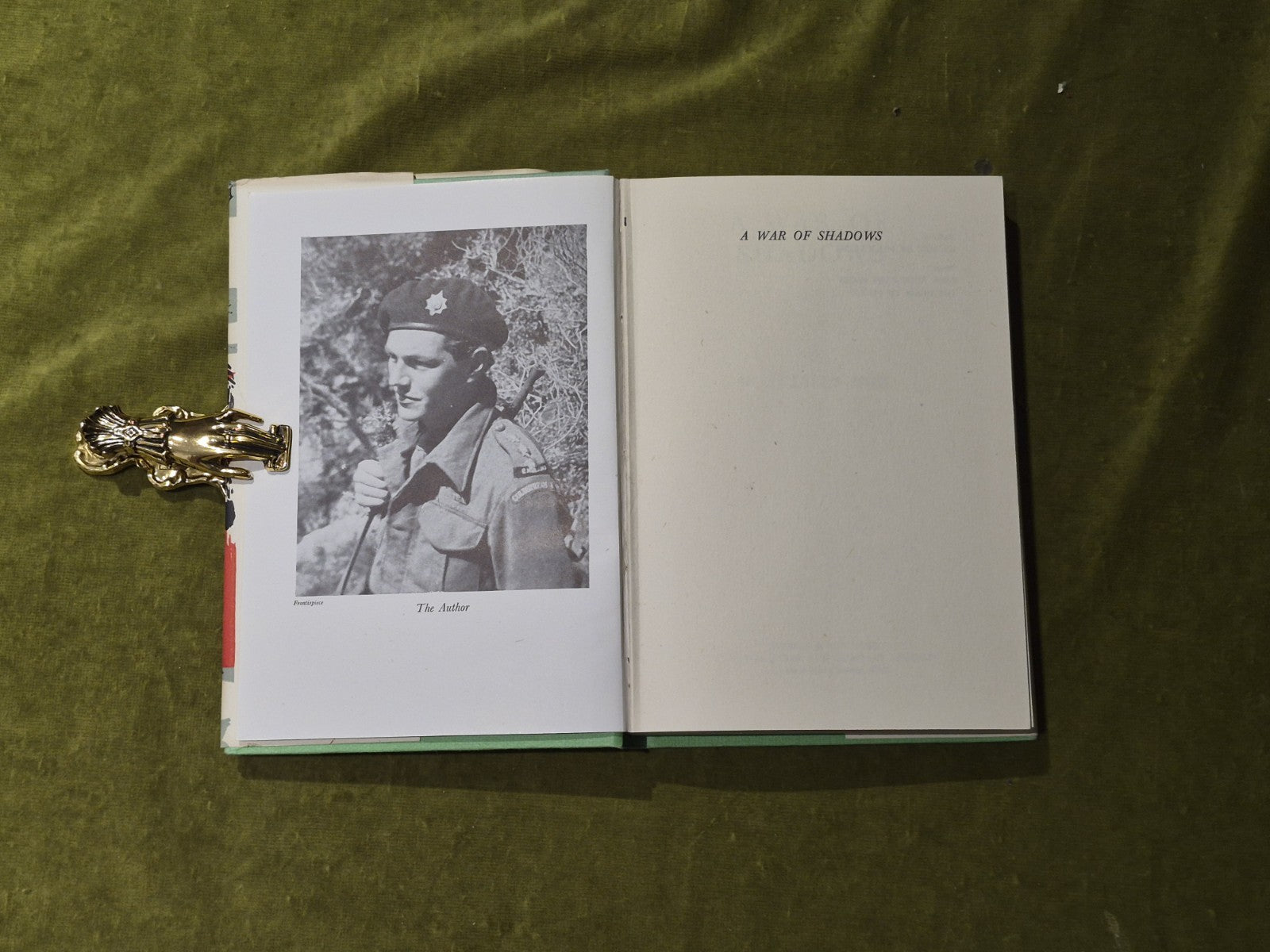 The War of Shadows - W Stanley Moss  - Boardman 1st Ed HB DJ  19523
