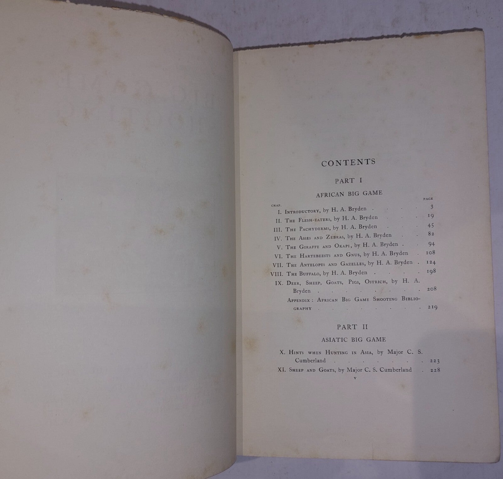 Big Game Shooting. Horace G. Hutchison. Volume 2 Only 1905 1st Edition 2