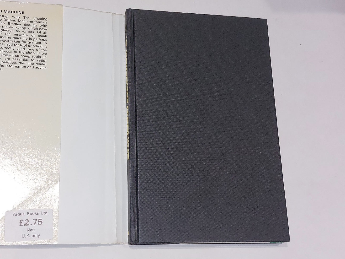 The Grinding Machine - Ian Bradley (1973) 1st Ed Hb Book With Dj Model & Allied2