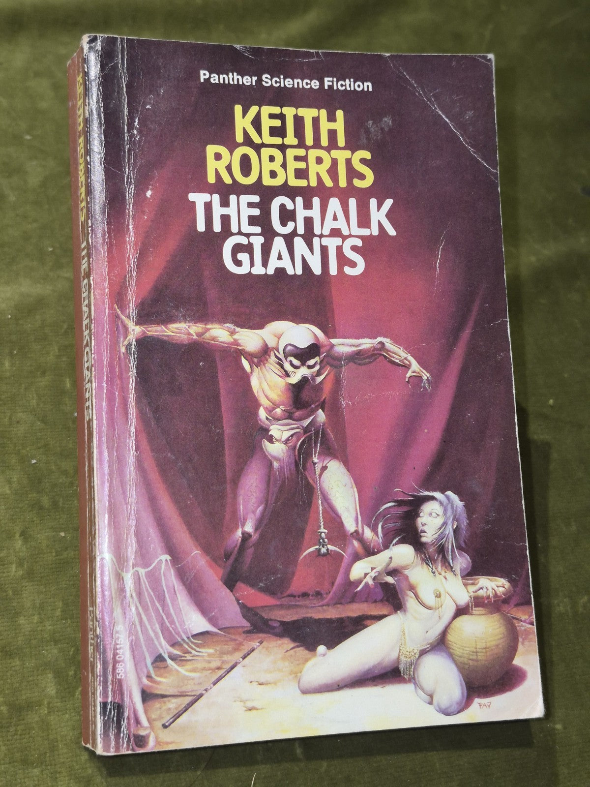 The Chalk Giants - Keith Roberts - Panther Science Fiction - 1975 - PB0