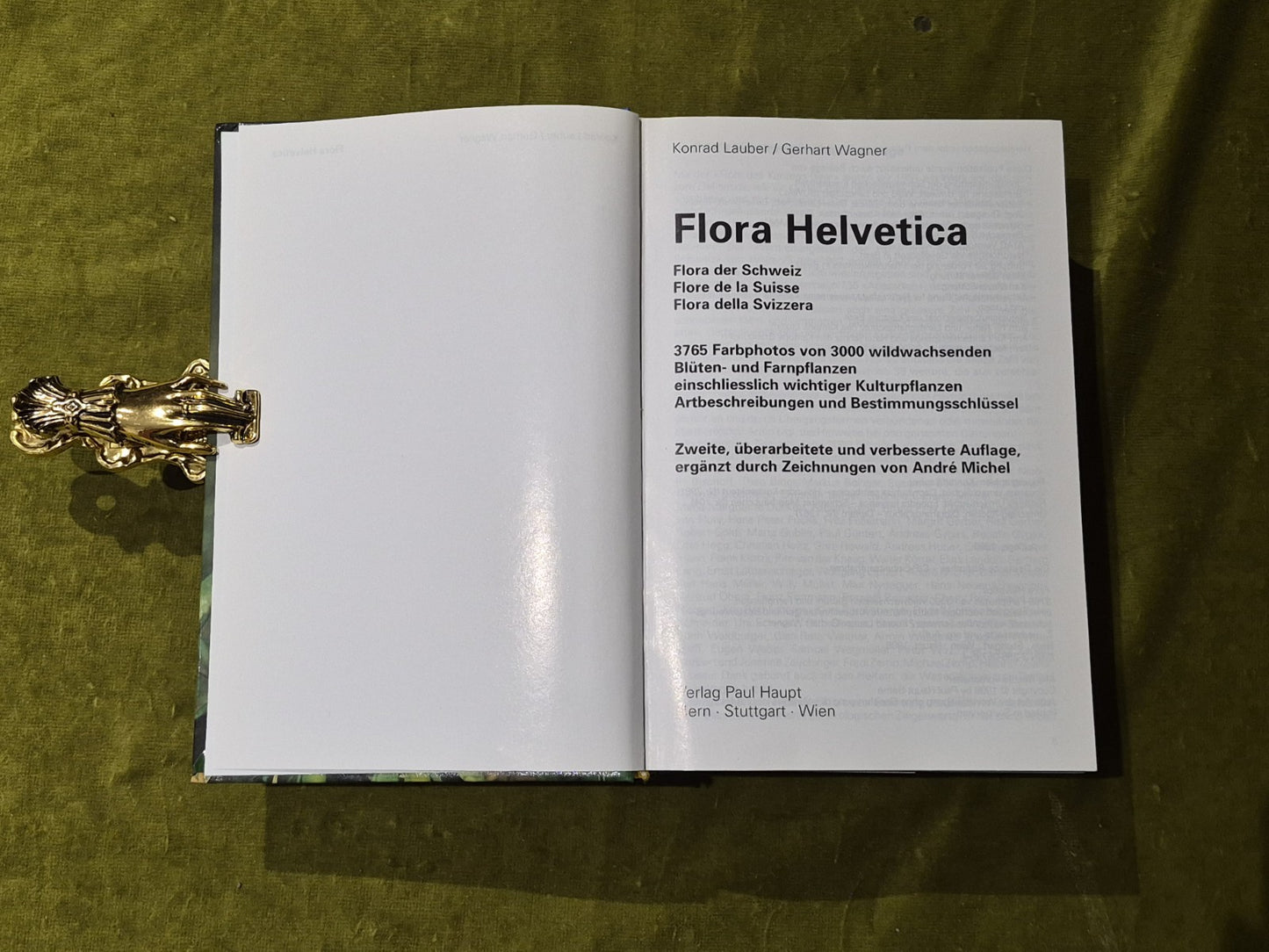 Flora Helvetica By Konrad Lauber & Gerhart Wagner3