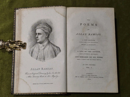 The Poems of Allan Ramsay. A New Edition with Life of the Author 2 Vols4