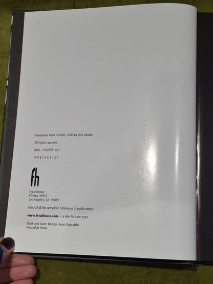 Mel Gordon Voluptuous Panic: The Erotic World of Weimar Berlin Expanded Edition3