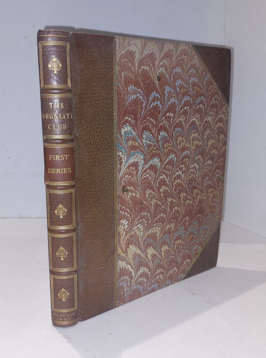 The Regality Club (First Series) Published By James Maclehose & Sons, 18890
