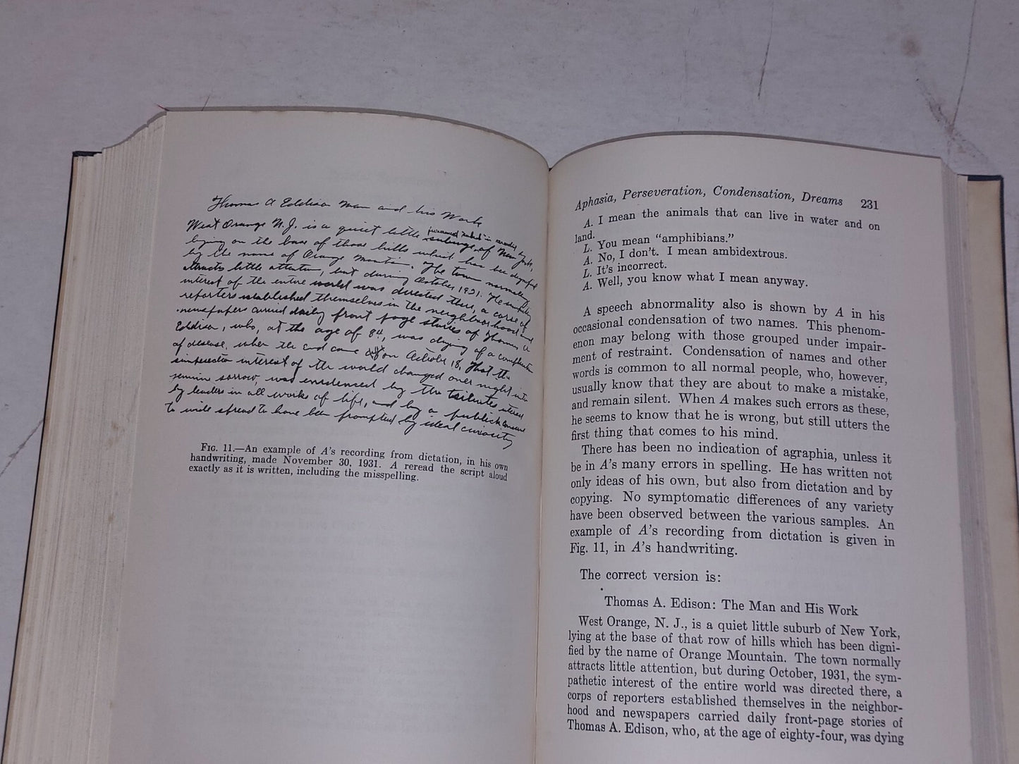 Intellectual Functions of the Frontal Lobes By Brickner (1936) 1st Edition Hb 5