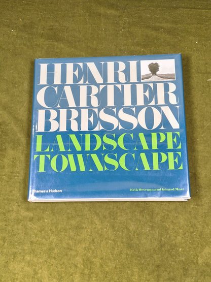Henri Cartier-Bresson : Landscape Townscape , Thames & Hudson 2001 1st HB DJ0