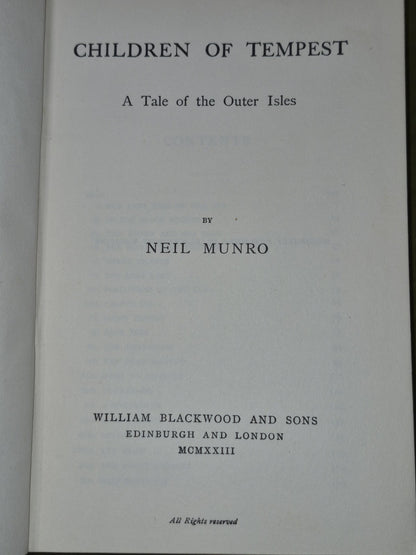 Neil Munro William Blackwood Job Lot The Lost Pibroch Fancy Farm Doom Castle4
