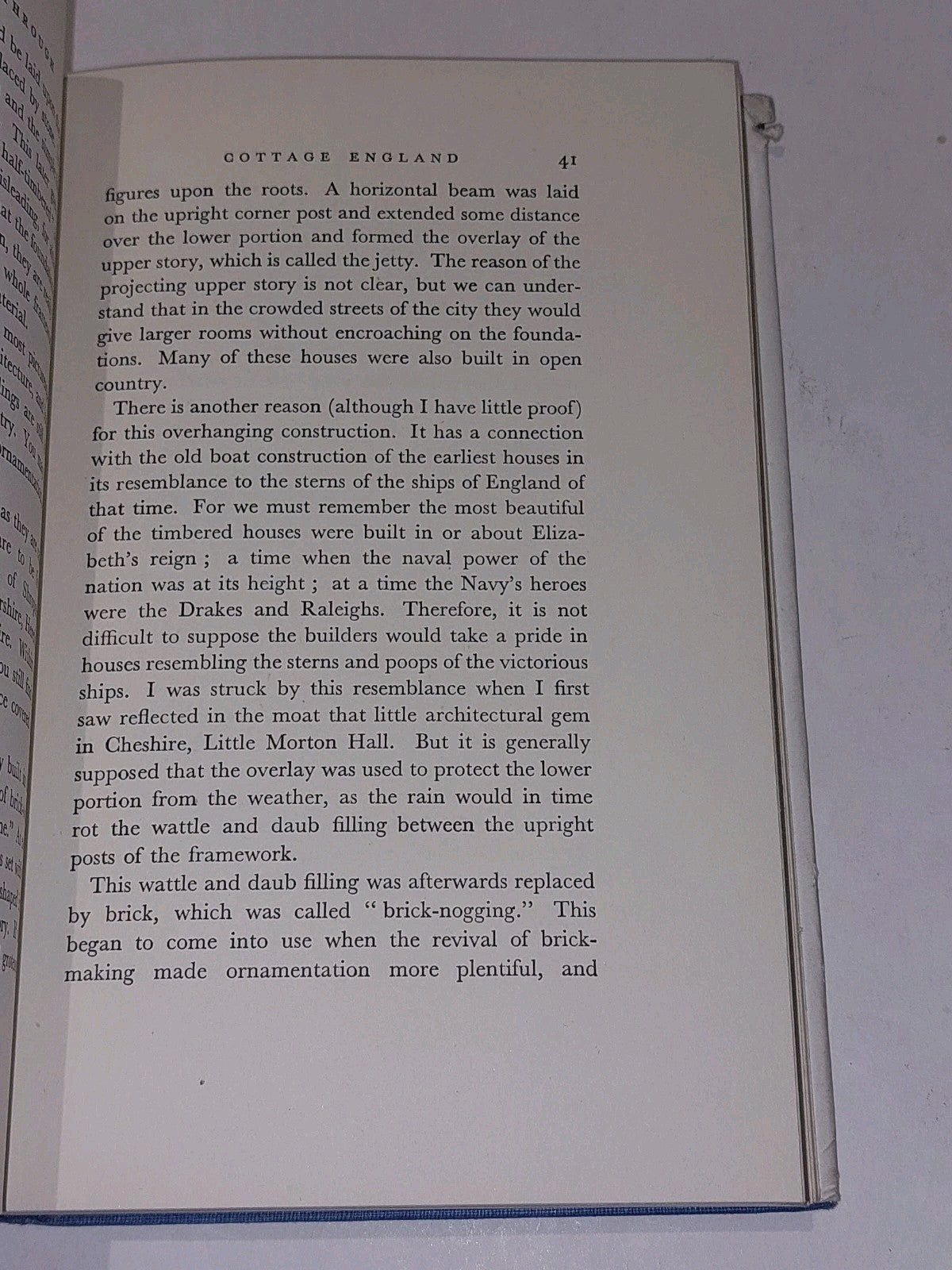 Strolling Through Cottage England By W S Percy (1936) 1st Ed 2nd Imp Hb With Dj6
