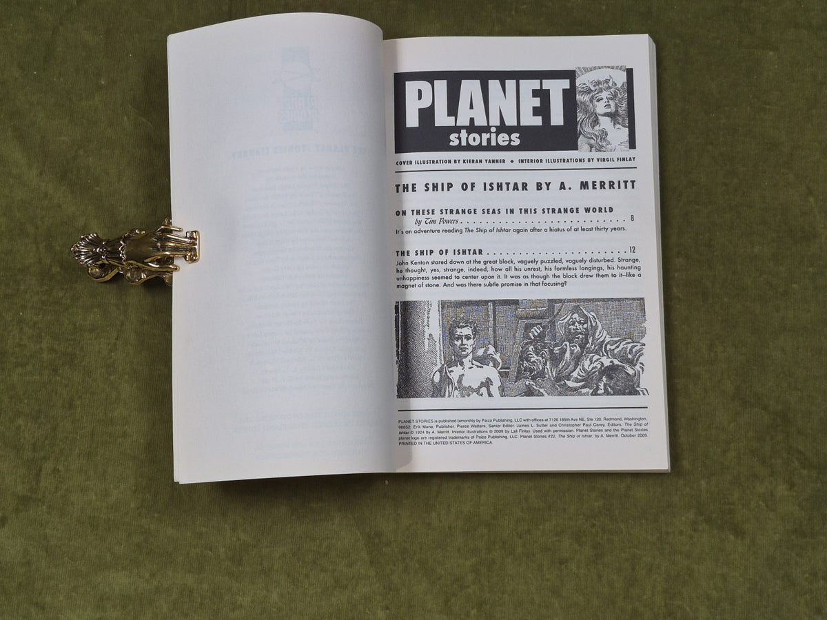 Planet Stories : The Ship of Ishtar - A Meritt , Paizo 2009 PB3