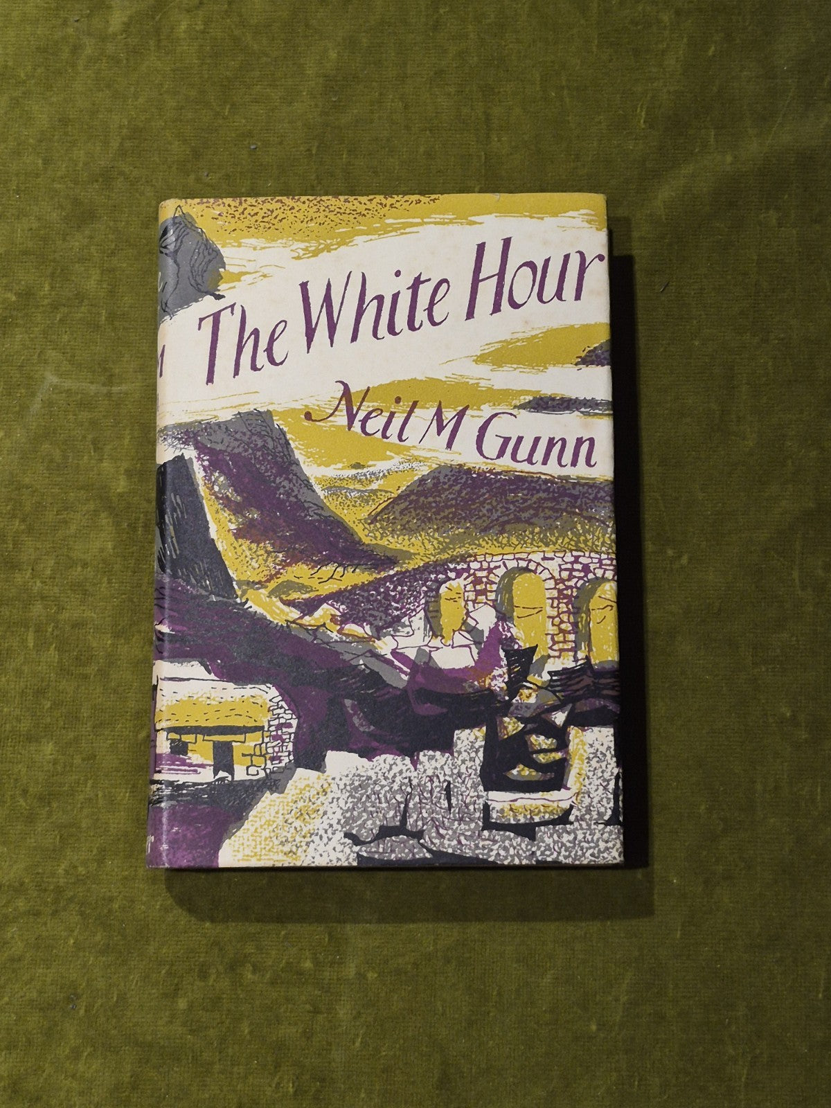 The White Hour - Neil M Gunn - 1950 1st Ed Faber & Faber HB DJ VGC0