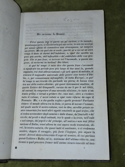 Lettre, Bolle e Discorsi di Fra Lorenzo Ganganelli (1849) Seconda Edizione6