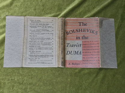 The Bolsheviks in the Tsarist DUMA (1929 First Edition) A. Dadayev Lenin4