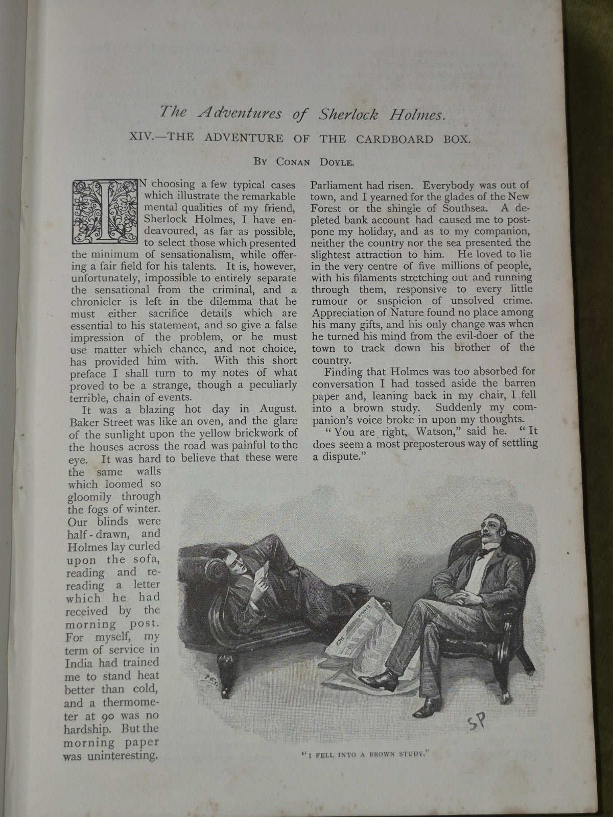 The Strand Magazine 1893 January to June Vol. V. Sherlock Holmes Conan Doyle7