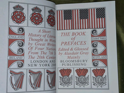 The Book oF Prefaces - Alasdair Gray , Bloomsbury 1st HB DJ6