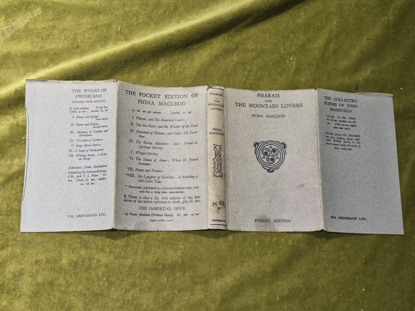 Fiona MacLeod William Sharp - Pharais & The Mountain Lovers 19312