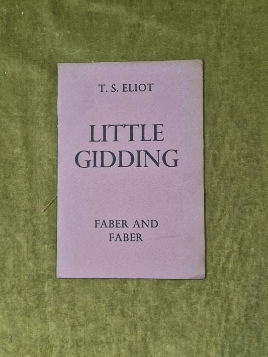 T S Eliot - Little Gidding - Faber and Faber 1st/1st 1942 Paperback0