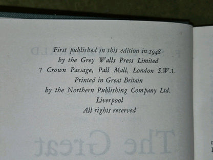 F Scott Fitzgerald The Great Gatsby 1948 The Grey Walls Press First Uk Edition8