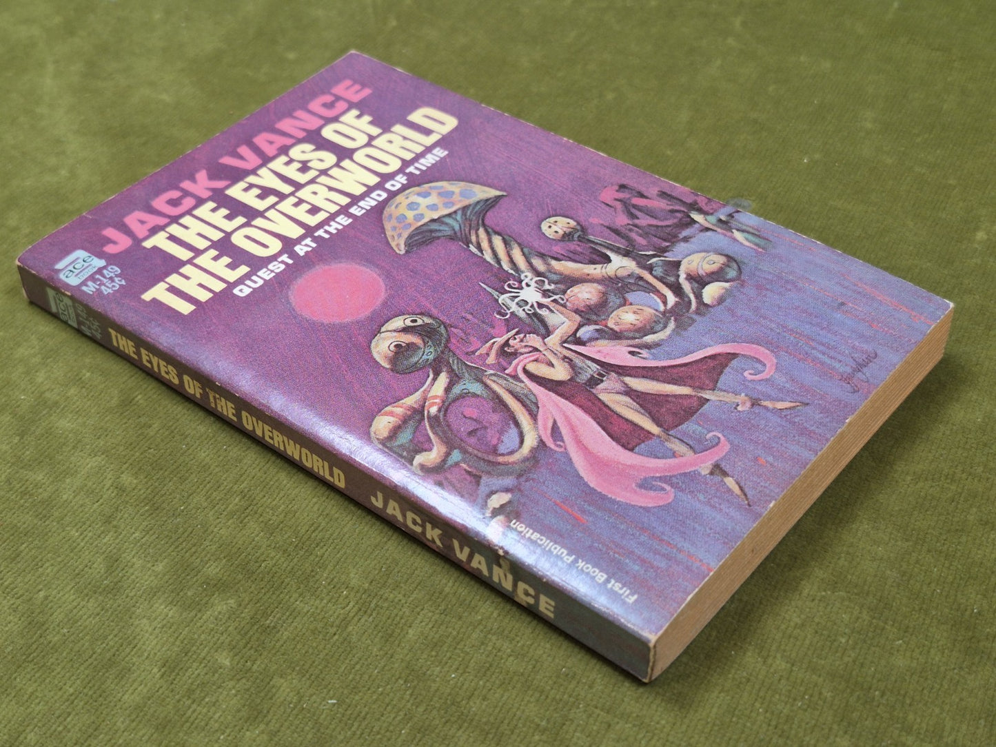 Jack Vance The Eyes of the Overworld 1966 First Edition Ace Paperback2