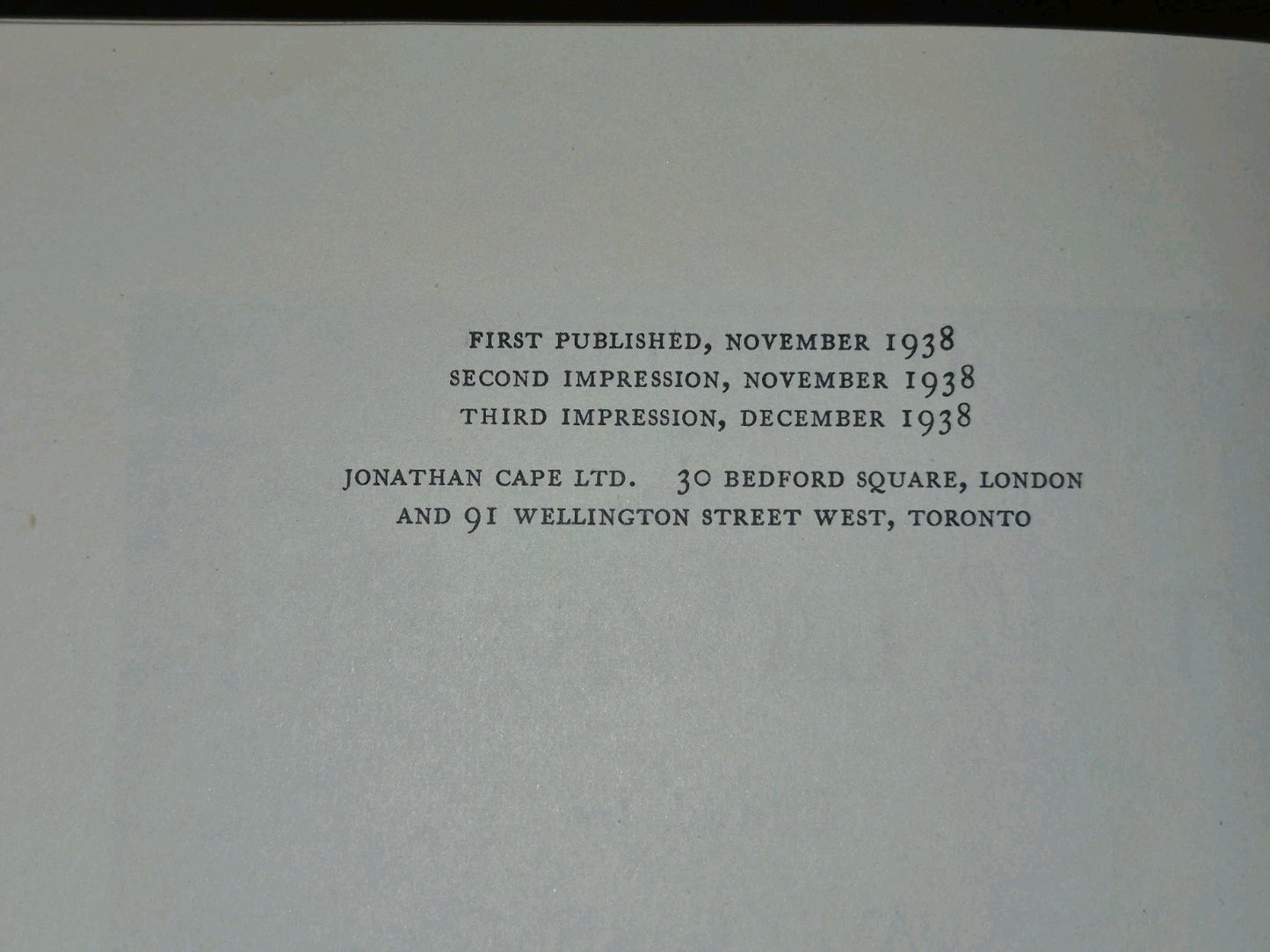 The Letters of Lawrence of Arabia David Garnett First Edition 1938 Third Imp8