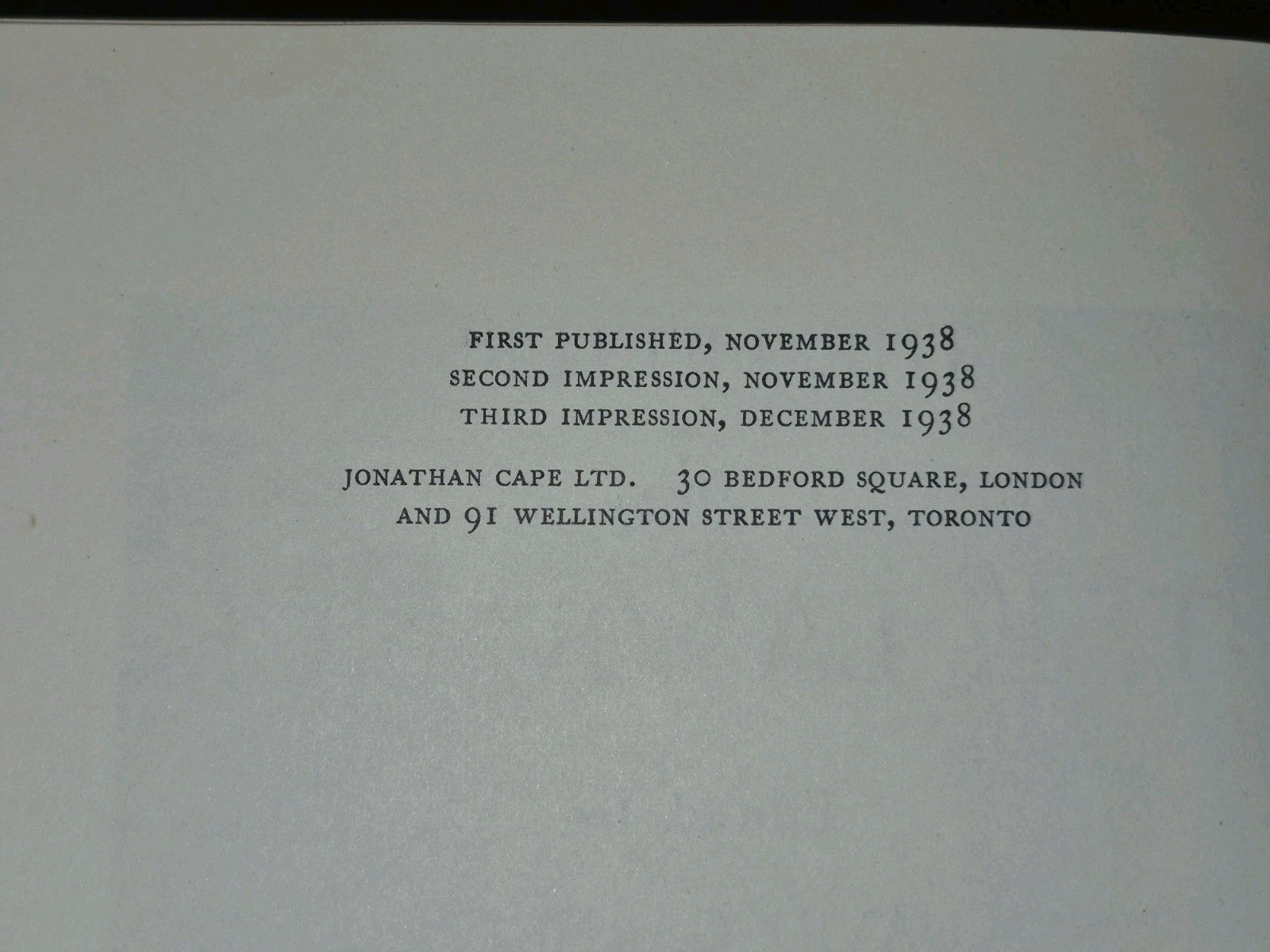 The Letters of Lawrence of Arabia David Garnett First Edition 1938 Third Imp8