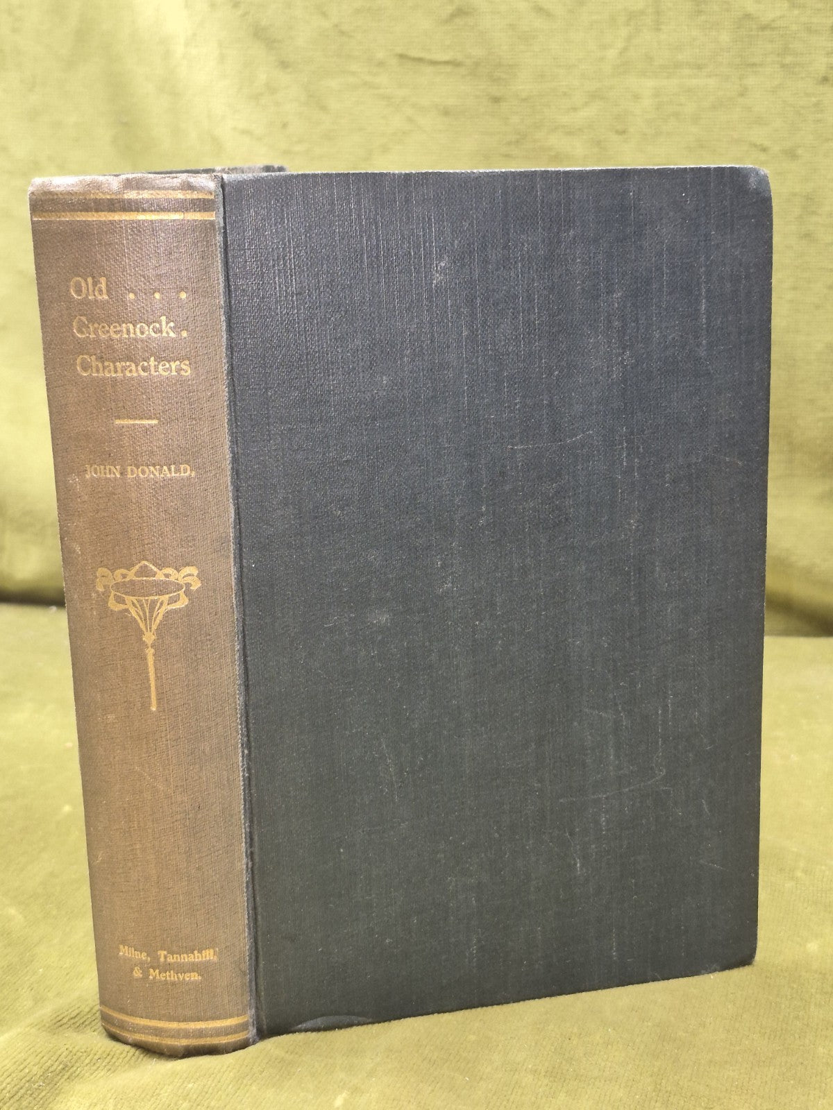 Old Greenock Characters 1920 John Donald First Edition Milne Tannahill0