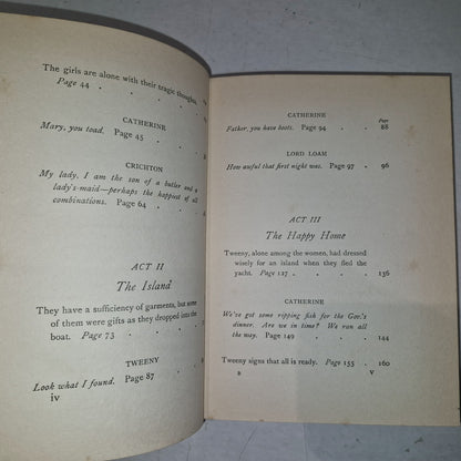 J. M. BARRIE The Admirable Crichton. Hugh Thomson tipped in colour Plts Hodder &9