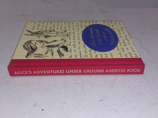 Alice's Adventures Under Ground Address Book [The British Library]1