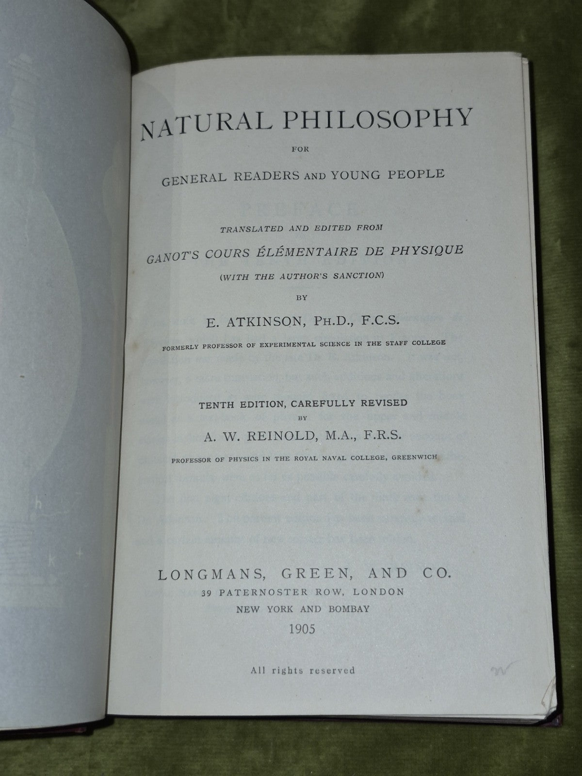 Natural Philosophy for General Readers and Young People (1905) Atkinson Reinold5