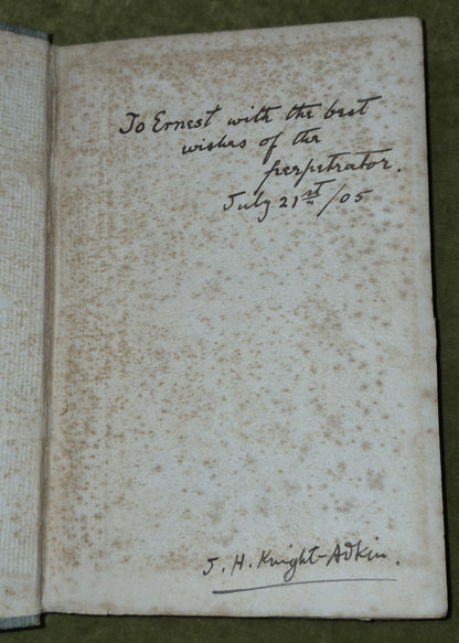 The Woman-Stealers House of The Otter Knight-Adkin 1905 Ibister & Company SIGNED3