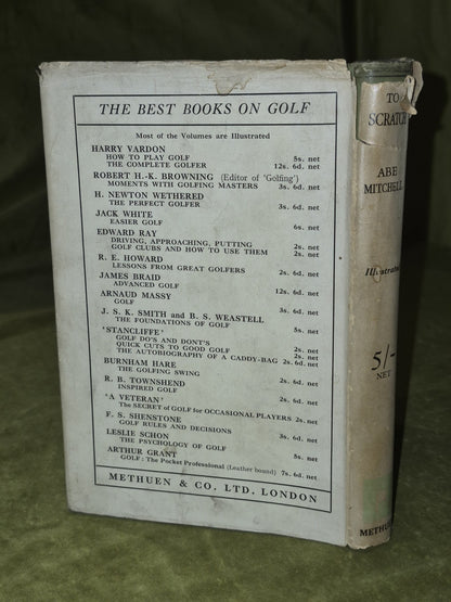 Down to scratch Abe Mitchell 1933 Third Edition1