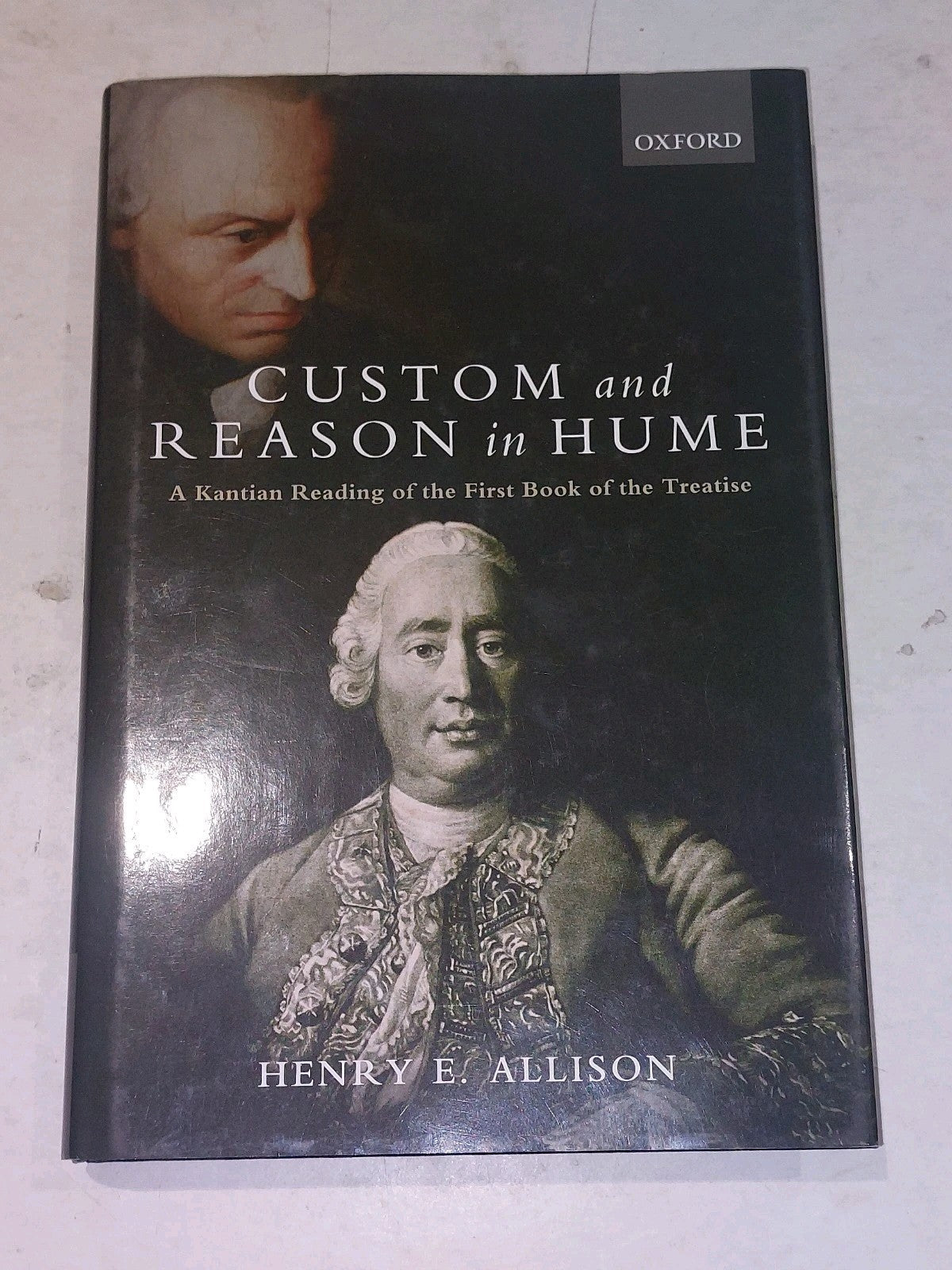 Custom & Reason In Hume : A Kantian Reading Of The First - Henry Allison 2008 Hb0