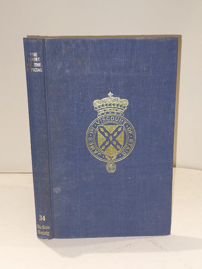 The Court Of The Official In Pre-reformation Scotland (1982) Hb Book0