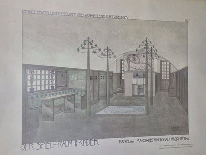 Charles Rennie Mackintosh Das Haus eines Kunstfreundes 2 Meister Incomplete13