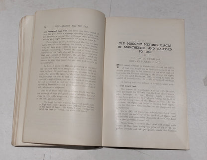 Transactions of the Manchester Association for Masonic Research (1947) Pb Book5