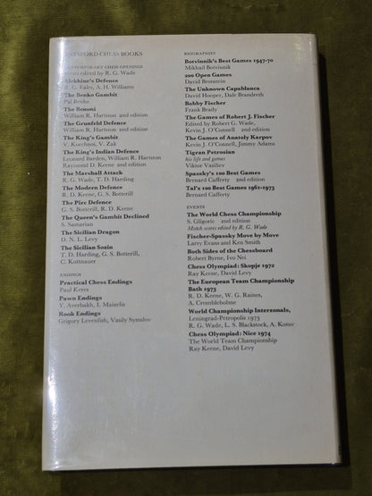 ALEXANDER ALEKHINE By A Kotov - 1975 1st edition Hardcover with dust jacket1