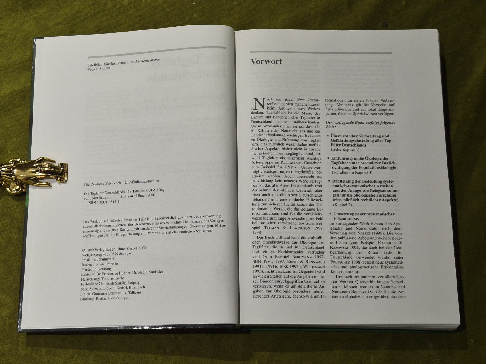 Die Tagfalter Deutschlands - Hardback book3